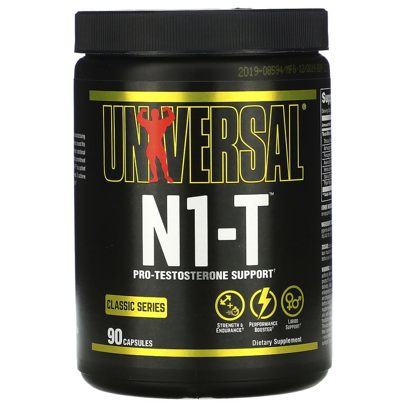 Universal Nutrition Classic Series N1-T Pro-Testosterone Support 90 Capsules 39442048202