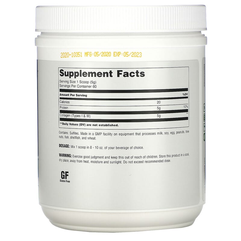 Universal Nutrition, Collagen, Unflavored, 10.6 oz (300 g) (Discontinued Item) 39442047816