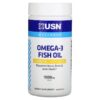 USN Omega-3 Fish Oil 1,000 mg 90 Softgels 6009544939078
