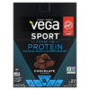 Vega Sport Plant-Based Premium Protein Chocolate 12 Pack 1.6 oz (44 g) Each 838766008660