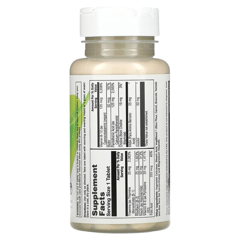 VegLife, Vegan B-Complex, 100 Tablets 76280742510