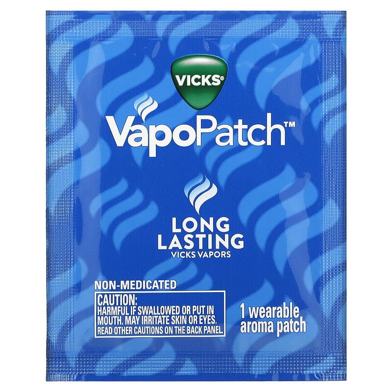 Vicks, Children's VapoPatch, 5 Wearable Aroma Patches 323900040588