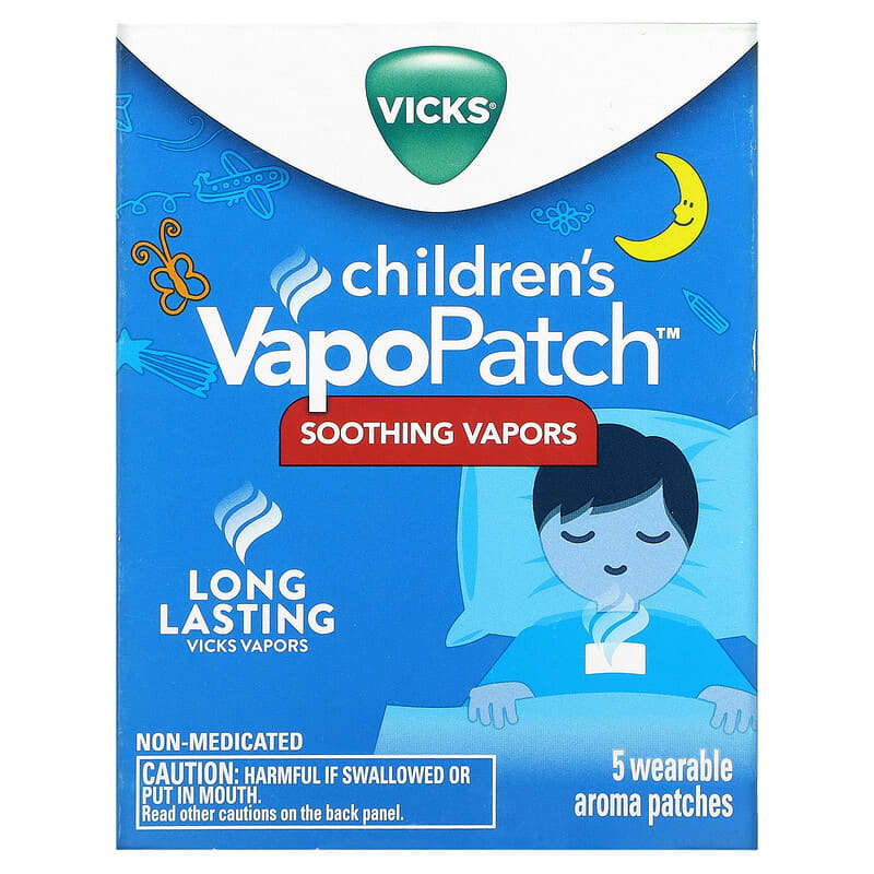 Vicks Children's VapoPatch 5 Wearable Aroma Patches 323900040588