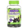 VitaFusion Elderberry With Vitamins C & D for Immune Support Natural Berry 90 Gummies 27917290096