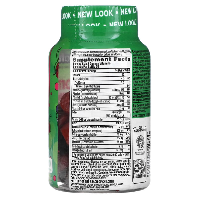 VitaFusion, Women's Multi, Daily Multivitamin, Natural Berry , 70 Gummies 27917022680