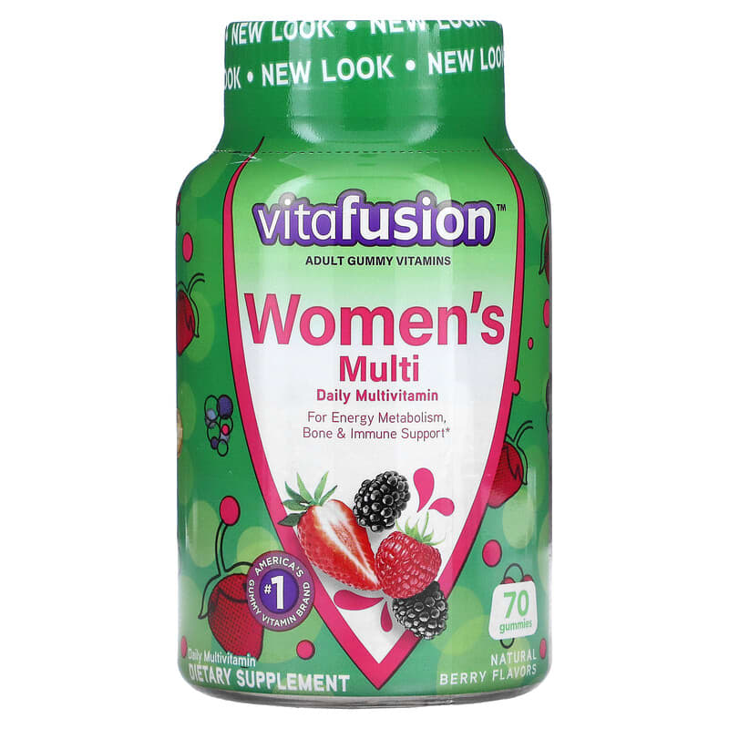 VitaFusion Women's Multi Daily Multivitamin Natural Berry  70 Gummies 27917022680