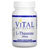 Vital Nutrients L- Theanine 200 mg 60 Vegetarian Capsules 693465263112