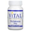 Vital Nutrients Melatonin 20 mg 60 Vegetarian Capsules 693465419113