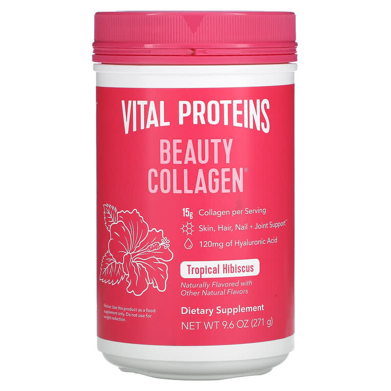 Vital Proteins Beauty Collagen Tropical Hibiscus 9.6 oz (271 g) 850502008192