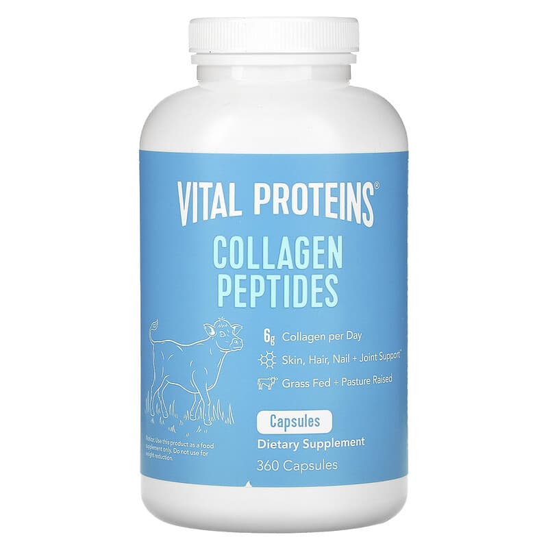 Vital Proteins Collagen Peptides 360 Capsules 850232005652