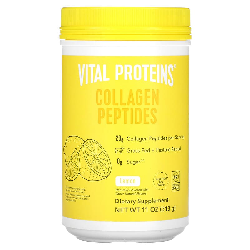 Vital Proteins Collagen Peptides Lemon 11 oz (313 g) 810089954305
