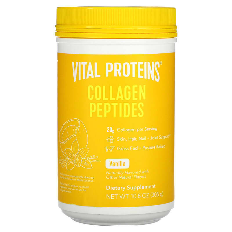Vital Proteins Collagen Peptides Vanilla 10.8 oz (305 g) 850232005348