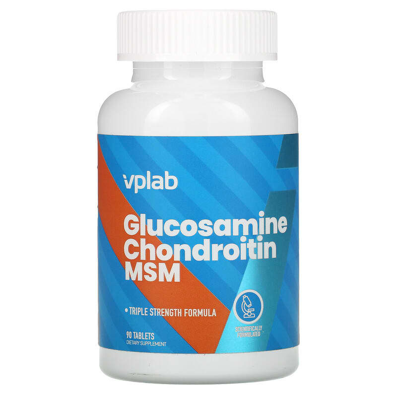 Vplab Glucosamine Chondroitin MSM 90 Tablets 850020814008
