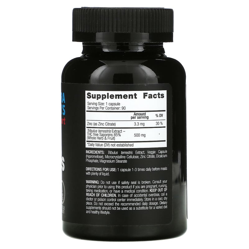 Vplab, Ultra Men's Sport, Tribulus Terrestris, 90 Capsules 860003541371