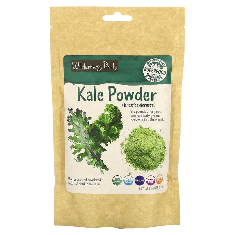 Wilderness Poets LLC Organic Kale Powder 8 oz (226 g) 855434006247