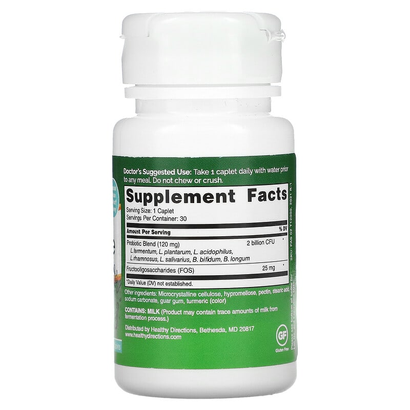 Williams Nutrition, Probiotic Advantage, 2 Billion CFU, 30 Caplets 678829241227