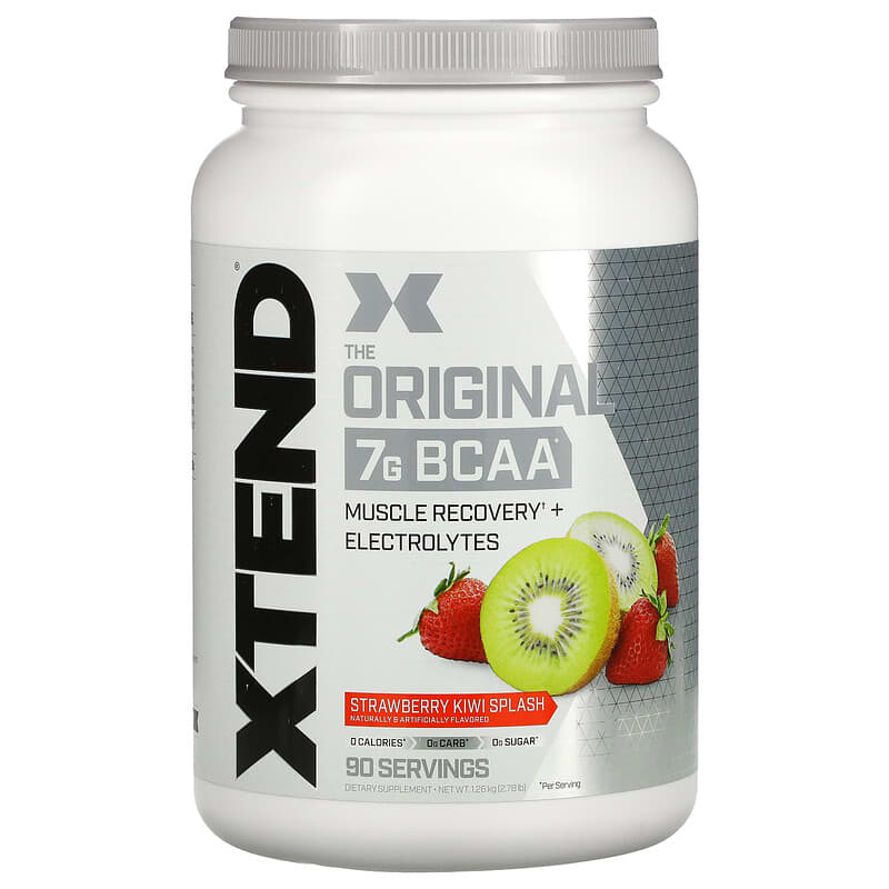 Xtend The Original 7G BCAA Strawberry Kiwi Splash 2.78 lb (1.26 kg) 181030000328