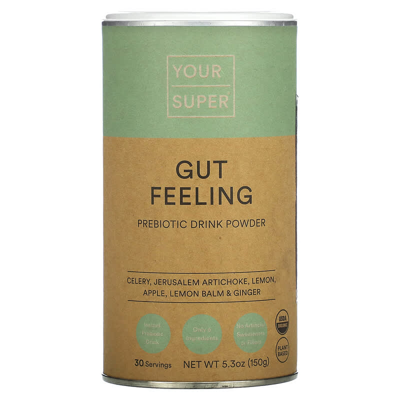Your Super Gut Feeling Prebiotic Drink Powder  5.3 oz (150 g) 8720256194408