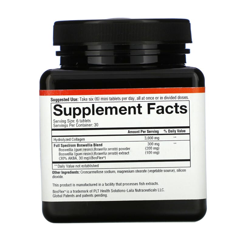 Youtheory, Joint, Collagen + Boswellia, 180 Mini Tablets 850502007850