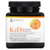 Youtheory K2D3 Essential Daily Vitamins 60 Vegetarian Capsules 850021920357