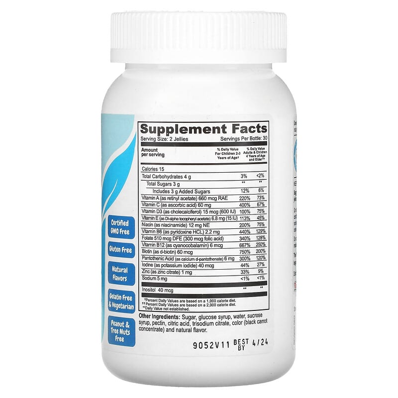 Yum-Vs, Multi Vitamin with Minerals, Delicious Fruit , 60 Jellies 899105001094