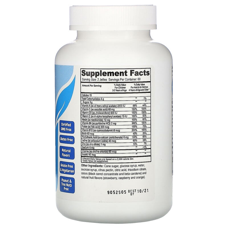 Yum-Vs, Multi Vitamin with Minerals, Delicious Fruit Flavors, 120 Jellies 899105001681