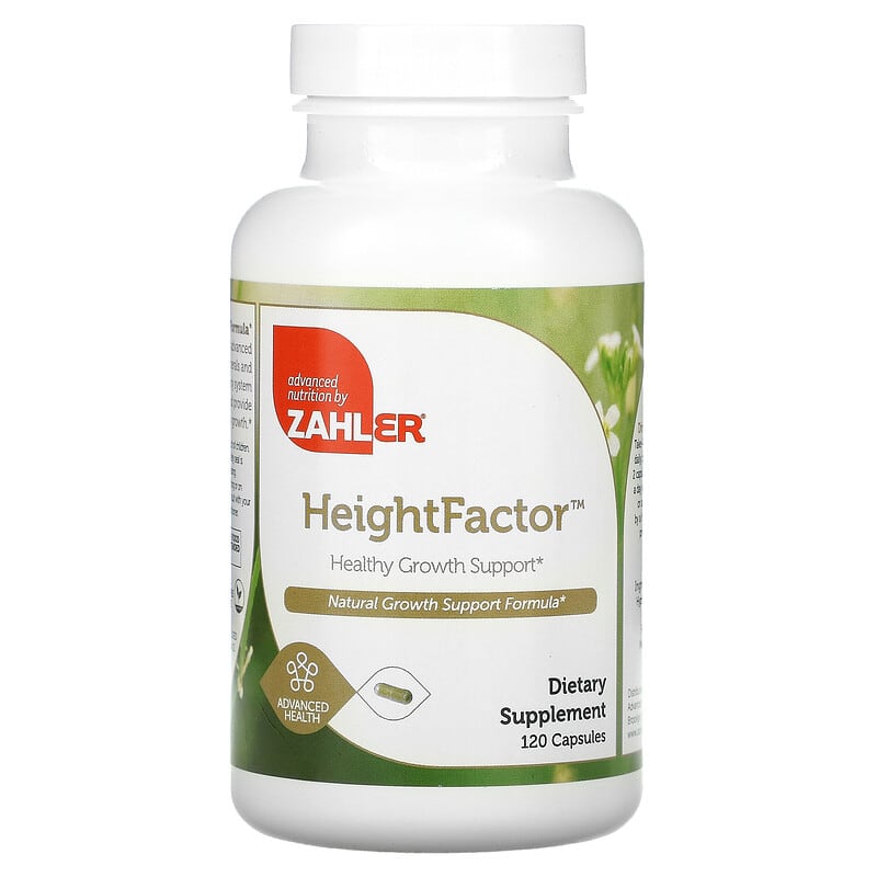 Zahler HeightFactor 120 Capsules 848998081119