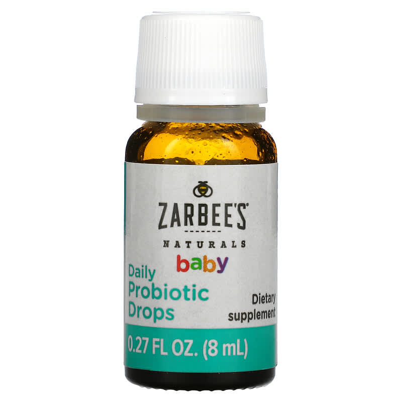 Zarbees, Baby, Daily Probiotic Drops, 0+ Months, 0.27 fl oz ( 8 ml) 857647007905