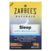 Zarbees Sleep with Melatonin Natural Orange 60 Chewable Tablets 857647007325