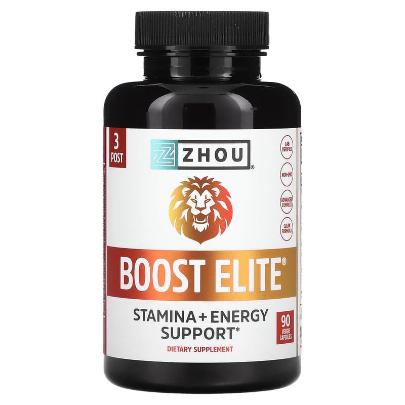 Zhou Nutrition Boost Elite 90 Veggie Capsules 859805006027