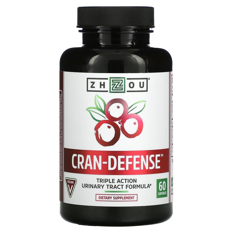 Zhou Nutrition Cran-Defense 60 Capsules 859805006089