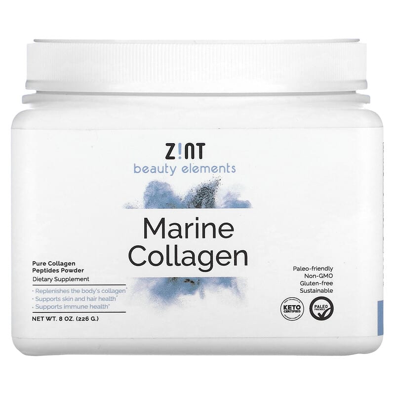 ZINT Marine Collagen Powder 8 oz (226 g) 817516020275