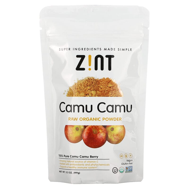 ZINT Organic Camu Camu Powder 3.5 oz (99 g) 817516020152